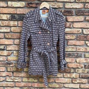 Tory Burch mid length trenchcoat